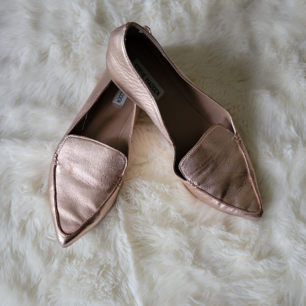 Steve Madden Women's Feather loafer flat
